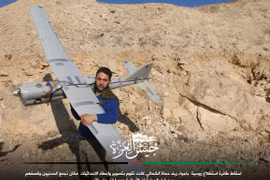 Máy bay không người lái Nga bị quân đối lập Syria tóm gọn?