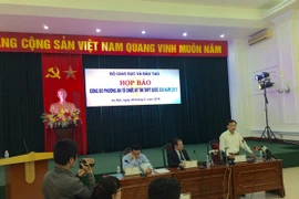 Công bố phương án thi THPT 2017: Vẫn thi trắc nghiệm môn Toán