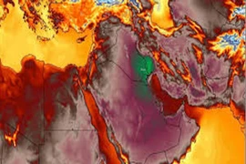 Trung Đông nắng nóng kỷ lục 53 độ C