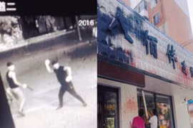 Phá cửa hiệu vì bị… cắt tóc xấu