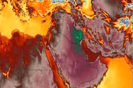 Trung Đông nắng nóng kỷ lục 53 độ C