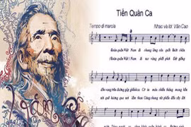 Gia đình cố nhạc sĩ Văn Cao hiến tặng "Tiến quân ca"