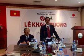 ĐH Việt Nhật khai giảng khoá đầu với 6 ngành thế mạnh của Nhật Bản