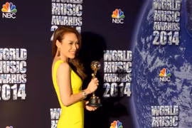 Mỹ Tâm giành giải thưởng Âm nhạc thế giới
