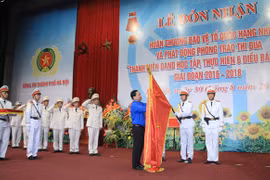 Đoàn TNCS Hồ Chí Minh CATP Hà Nội: Đón nhận Huân chương Bảo vệ Tổ quốc hạng Nhì