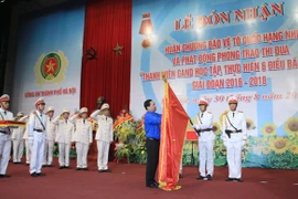 Đoàn TNCS Hồ Chí Minh CATP Hà Nội: Đón nhận Huân chương Bảo vệ Tổ quốc hạng Nhì