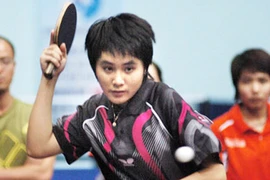 Nữ tay vợt Bộ Công an nhiều khả năng vô địch