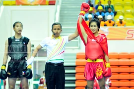 Tuyển wushu Việt Nam “giật” liền 2 HCV chỉ trong 15 phút