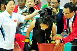 Võ sỹ Việt Nam đổ máu lấy HCV SEA Games