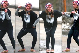 Nổi như cồn ở Olympic Sochi vì nhảy giống Beyonce