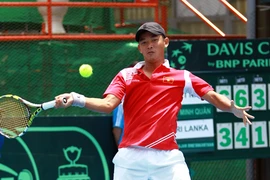 Davis Cup nhóm II: ĐT Việt Nam tạm dẫn Sri Lanka 1-0