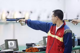 Xạ thủ Hoàng Xuân Vinh giành HCV châu Á