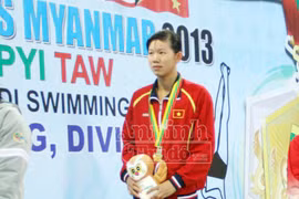 Cô Trung úy tuổi teen lập cú đúp HCV SEA Games 27