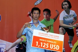 Tiến Minh lần thứ 2 vô địch giải Ciputra Hà Nội mở rộng