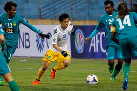 Sớm đi tiếp AFC Cup, Hà Nội T&T dồn sức đua V-League