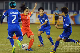 Tuyển nữ bị truất ngôi, bóng đá Việt Nam trắng tay tại SEA Games 27