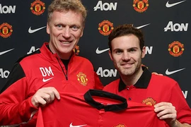 Chào đón Mata, HLV David Moyes hứa hẹn thêm nhiều “bom tấn”