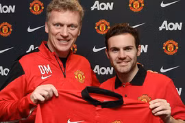 Chào đón Mata, HLV David Moyes hứa hẹn thêm nhiều “bom tấn”