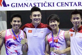 Nguyễn Hà Thanh giành HCV thể dục dụng cụ thế giới