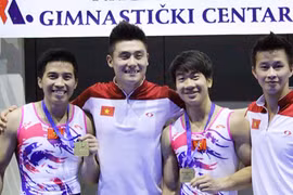 Nguyễn Hà Thanh giành HCV thể dục dụng cụ thế giới