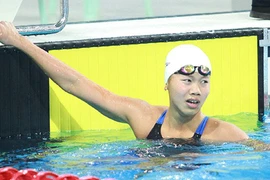 ASIAD 2014: Ánh Viên tranh chấp huy chương ở 200m ngửa