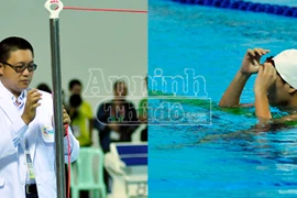 Kình ngư Việt bị... hớ trên đường đua 100m ếch SEA Games 27