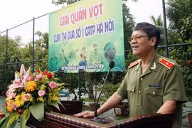 Sôi nổi giải Quần vợt Khối An ninh CATP Hà Nội