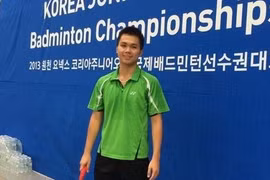 Tay vợt trẻ Phạm Cao Cường dừng bước trước ĐKVĐ thế giới