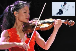 Thần đồng violon thế giới thi môn... trượt tuyết ở Olympic Sochi