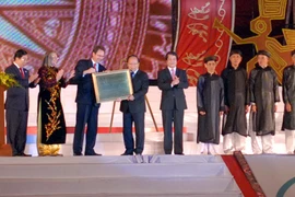 “Tín ngưỡng thờ cúng Hùng Vương” đón nhận bằng di sản của UNESCO