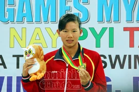 Cô Thượng úy trẻ đoạt danh hiệu VĐV tiêu biểu năm 2013