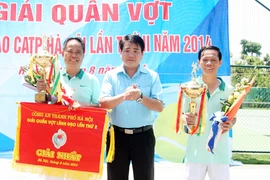 Dư âm đẹp giải Quần vợt Lãnh đạo CATP Hà Nội 2014