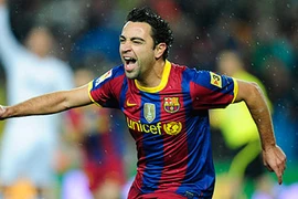 Cùng Barca đả bại Man City, Xavi đi vào lịch sử
