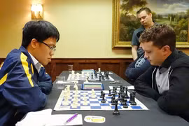 Quang Liêm thắng dễ kỳ thủ 15 tuổi tại Spice Cup 2013