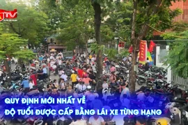 Quy định mới về độ tuổi được cấp bằng lái xe các hạng