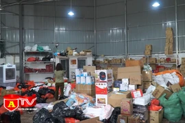 Tạm giữ 40 tấn hàng hóa không có hóa đơn, chứng từ