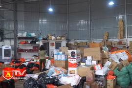 Tạm giữ 40 tấn hàng hóa không có hóa đơn, chứng từ