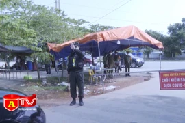 Lực lượng công an nỗ lực khoanh vùng, dập dịch tại Bắc Ninh, Bắc Giang