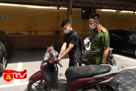 Bắt giữ đối tượng chuyên trộm cắp xe SH