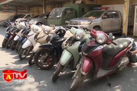 Thủ đoạn tinh vi của ổ nhóm trộm cắp xe máy Honda SH 