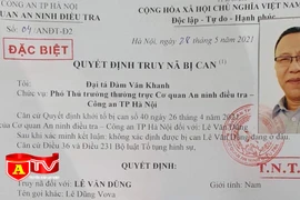 Truy nã đặc biệt Lê Dũng Vova