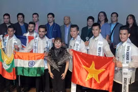 Siêu mẫu Nguyễn Hải Quân đoạt giải Nam vương quốc tế