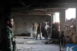 Quân đội Syria tiêu diệt hàng chục tay súng IS trong một hang động ở Aleppo