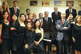 Biểu diễn nhạc hàn lâm bằng tre, nứa