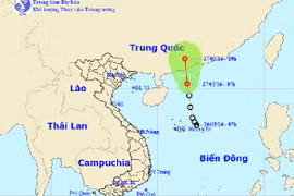 Tin áp thấp nhiệt đới trên Biển Đông