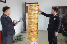 Phát hiện vụ vận chuyển gần 40kg pháo nổ