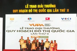 99 đồ án, dự án được trao Giải thưởng Quy hoạch đô thị Quốc gia lần thứ II