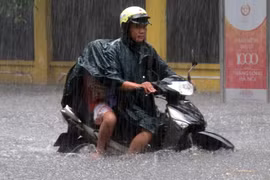 "Bơi" trên phố phường Hà Nội