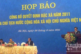 10.244 phạm nhân được hưởng đặc xá