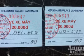 Khách “sốc nặng” khi vào Keangnam gửi xe máy